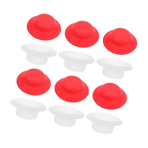 OFFSCH 12Pcs Leak Swing Top Bottle Gaskets Replacement Seals for Beer Juice Soda Bottles Versatile Gasket Colors for Easy Identification