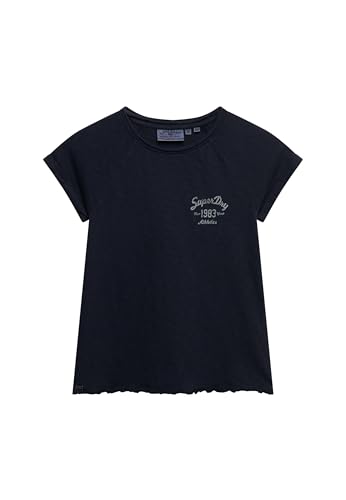 T shirt femme Superdry Athletic Essentials Slub Graphic - vue 2