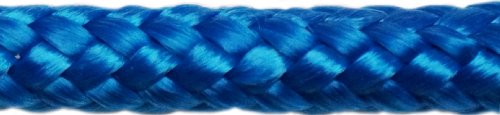 Titan 10619008, Double Braid Polypropylene Fender Line 2-Pack Blue 5/16-Inch X 6-Feet with 15-Inch Eye Splice