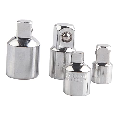 Holibanna Impact Socket Converter Ratchet Drive Reducer Kit Square Ratchet Socket Wrench to Driver Adapter Sae Wrenches Set