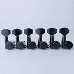 VUBLY 1 ensemble d’accordeurs verrouillables pour guitare électrique, têtes de machine d’accordeurs dorés, noirs… - Les Beatles, Paul McCartney, John Lennon, RIngo Starr, George Harrison VUBLY 1 ensemble d'accordeurs verrouillables pour guitare électrique, têtes de machine d'accordeurs dorés, noirs… – Image 7