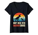 Photo Gallery donna vintage mamasaurus festa della mamma t rex mamma saurus mamma maglietta con collo a v Photo Gallery donna vintage mamasaurus festa della mamma t rex mamma saurus mamma maglietta con collo a v