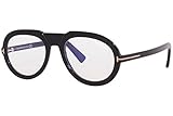 Tom Ford FT 5756-B BLUE FILTER Shiny Black/Blue Filter 53/20/145 women Eyewear Frame
