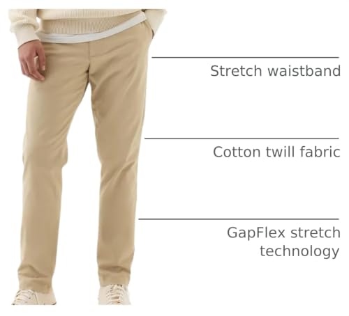 Image of Gap Men's Essential Slim Fit Chino Pants