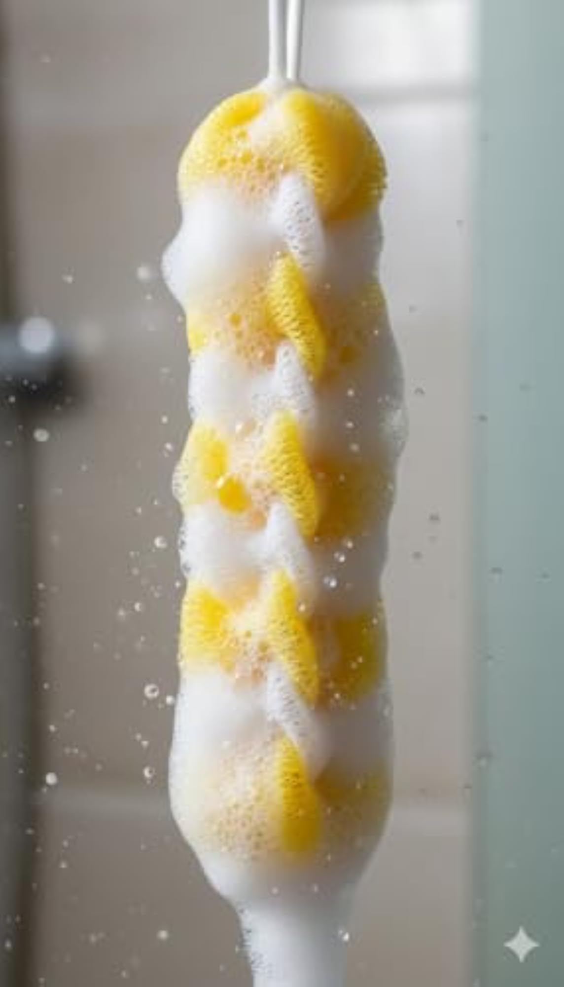 Back Scrubber Loofah with Long Handle for Deep Cleansing