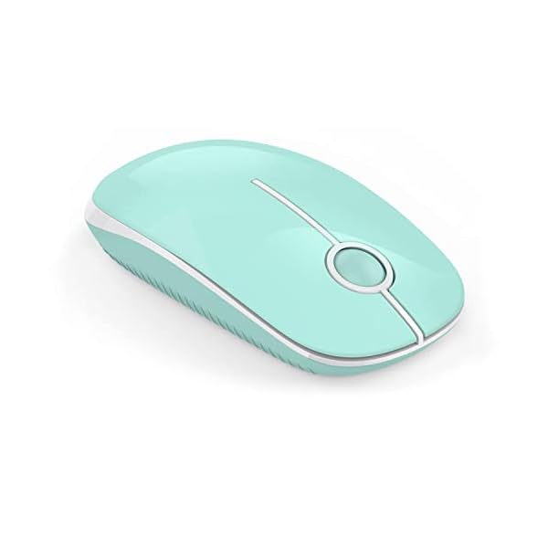 seenda Kabellose Maus, 2.4 G Silent Mouse mit USB-Empfänger, 18 Monate Akkulaufzeit, 1600 DPI Präzisions-tragbare…