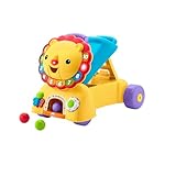 Fisher-Price Andadera León Camina Conmigo 3 en 1 con Luces y Sonidos para Bebés de 6 Meses en Adelante