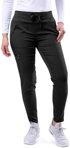 Adar Pro Scrubs for Women - Ultimate Yoga Jogger Scrub Pants