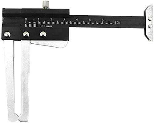 Jauge d'épaisseur 2 en 1 XMING de 0 à 60 mm pour disque de frein et pneu de voiture