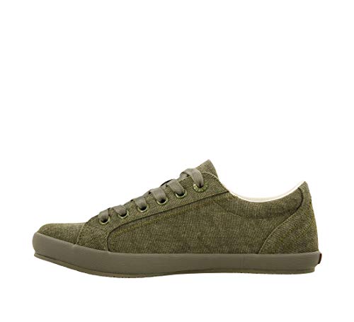 Image of Taos Star Women's Sneaker - Iconic Style with Canvas Design for Everyday Adventures - Custom Fit Lacing and Premium Removable Footbed with Arch Support for All Day Comfort