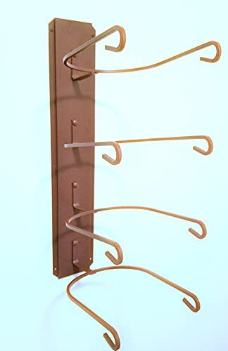 Mark Christopher Collection Four-Tier Cowboy Hat Holder – American Made Wall Rack | Rust Finish (CT)