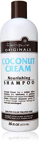 Shampoo Nourishing Coconut Creme, 16 Oz by Renpure Organics (Pack...