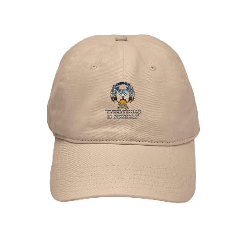 CafePress Mossad Cap Unique Adjustable Baseball Hat Khaki