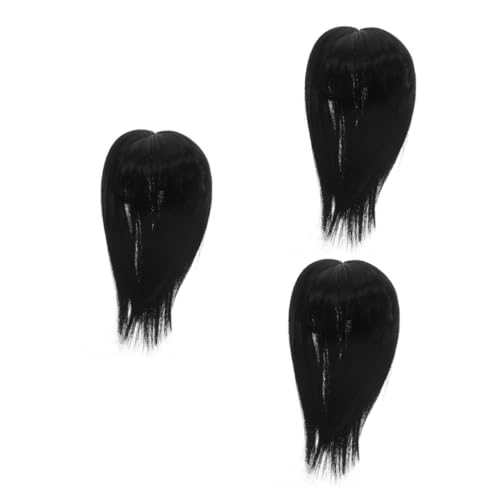 Postiches synthétiques volumineuses FOMIYES lot de 3 pour cheveux clairsemés
