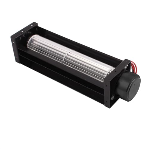 sourcing map DC 24V 3.6W Ventilador de refrigeración de flujo transversal universal rodamiento de bolas de 200mm x 51mm x 49mm