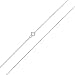 Produktbild Snake 8 Seitig Magic Link Kette Strong Schmal 020 Gauge Für Damen Herren Halskette Silber Hergestellt In Italien 20 In