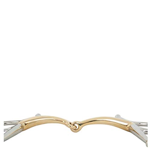 BR Knebeltrense einfach gebrochen Soft Contact 14 mm Shanks 165 mm