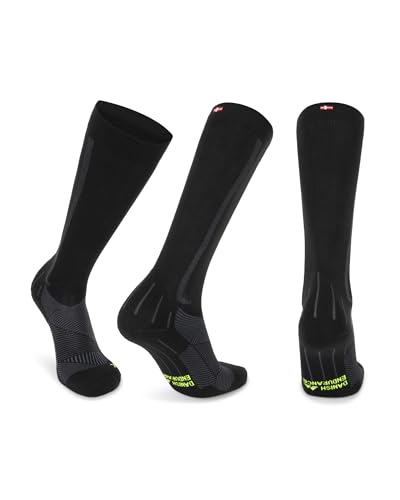 DANISH ENDURANCE 21-26 mmHg Compression Socks | Graduated Support & Faster Recovery | Running & Travel | Unisex 1–2 Pairs