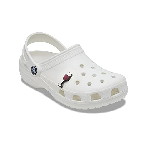 Image of Crocs Jibbitz Chill Shoe Charms | Jibbitz for Crocs, Wine Glass, Small
