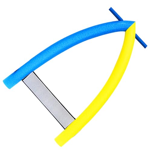 Espuma de fideos de piscina, tubo de natación grande en forma de A, de flotabilidad, suministros de manualidades al aire libre, de esponja de enseñanza para adultos y niños