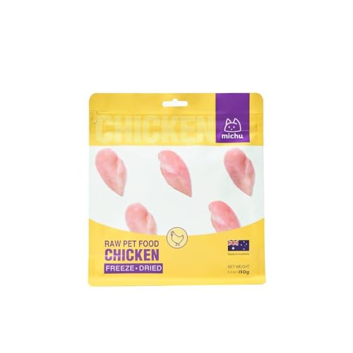 Michu Freeze Dried Raw Chicken Pet Food 150 g
