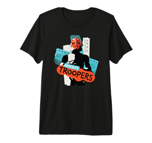 T-shirt Ahsoka Tano Star Wars The Clone Wars Premium pour fan de l'univers geek