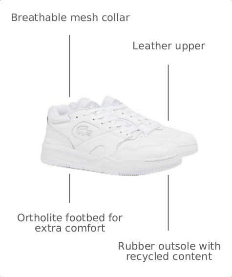 Image of Lacoste Men's Lineshot Leather Sneakers