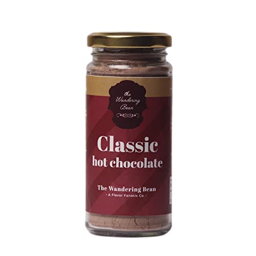 The Wandering Bean Rich chocolate and Cocoa Powder Classic Flavoured | 100% Natural, Vegan and Gluten-Free | Enjoy Hot or Cold (150 Grams) Gift Festive, Best Gift Hamper (B08NWSDQVH) Amazon Price History, Amazon Price Tracker