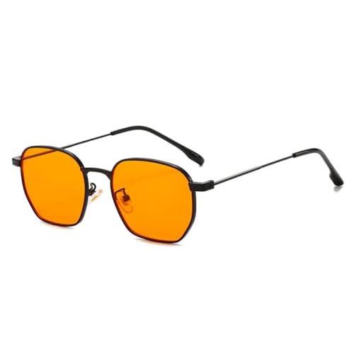 Lunettes de soleil rétro protection UV400 totale : monture de luxe punk robuste