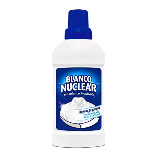 Blanco Nuclear, Gel Blanqueador para Ropa Blanca - 500ml