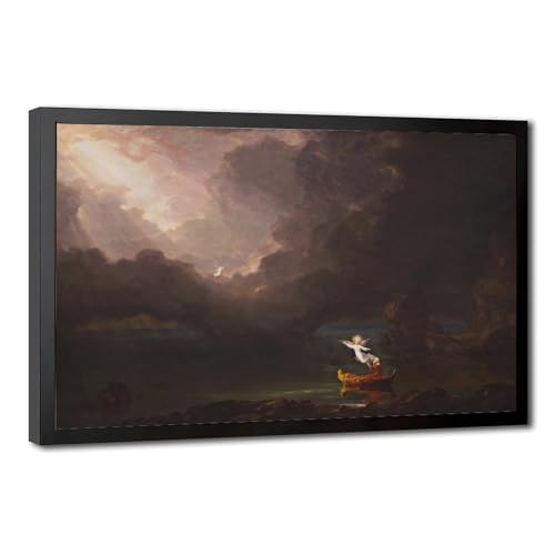 Toile The Voyage of Life Old Age Thomas Cole grand tableau pour habiller un mur vide