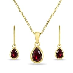 Synthetic Ruby - Gold Flash