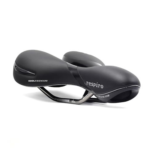 Selle Royal Group Respiro Soft Athletic Sillín, Unisex Adulto, Negro, S