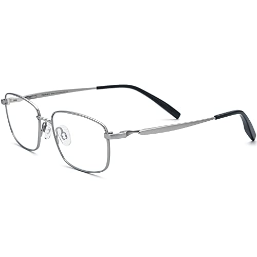 Image of FONEX Pure Titanium Glasses Frame Men Square Eyeglasses Optical Eyewear F85755