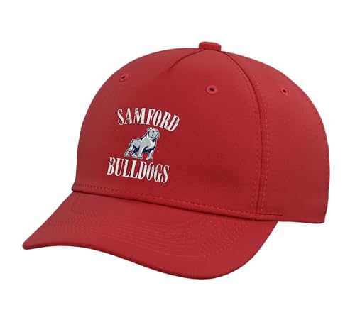 Samford Bulldogs | Official NCAA Merch | NAFPSAM Adjustable Printed Baseball Hat, Red