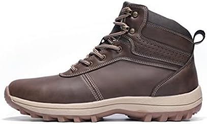 SISSIM Men Outdoor Trekking Boots Waterproof Breathable Mountain Climbing Hunting Boots Hiking Boots Shoes (Color : Brown, Size : 8)