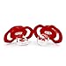 BabyFanatic Pacifier 2-Pack - NFL Kansas City Chiefs - Officially Licensed League Gear