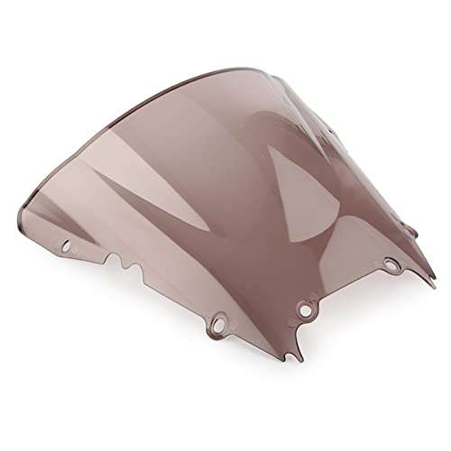 ZXCVBNM Parabrisas Modificado para MotocicletaYZF-R6 1998-2002 Parabrisas de Doble Burbuja para Motocicleta ABS a Prueba de Viento Fit for Yamaha YZF R6 600 1998 1999 2000 2001 2002(Color:B) Cover