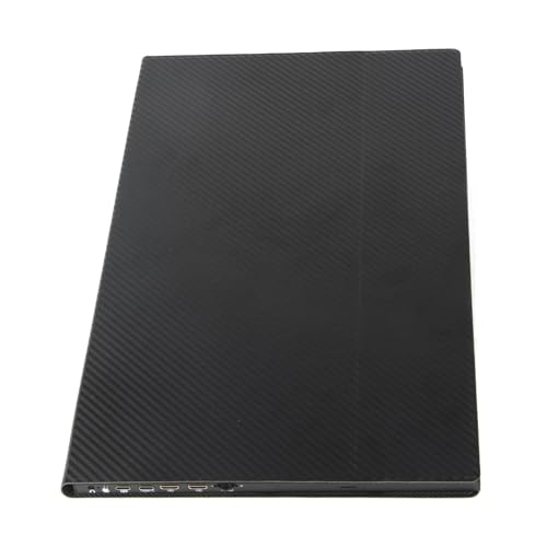Image of 17.3 Inch 1080P Portable Monitor, Type C Supporting Mobile Phones Computers, Dual Screen Display for Windows 10 and Gaming Devices with 2-Way Speaker Drive Capability, Aluminum