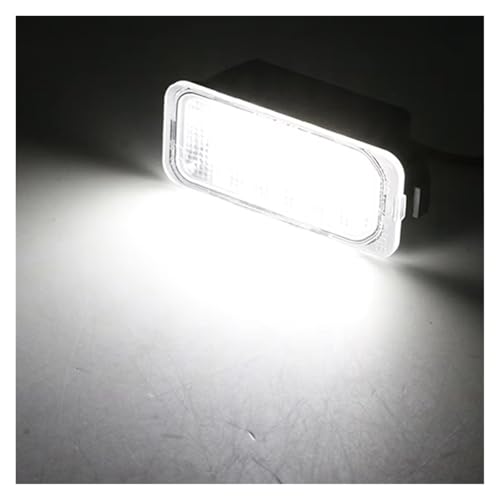 Luz placa auto LED trasera para Ford Fiesta Focus Kuga Galaxy 6