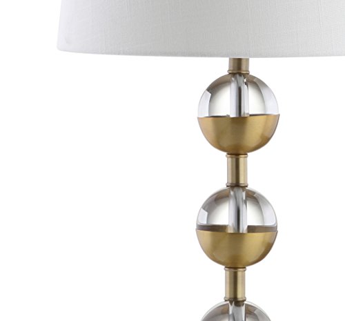 Lámparas de mesa de noche LED cristal dorado jaspeado miniatura 5