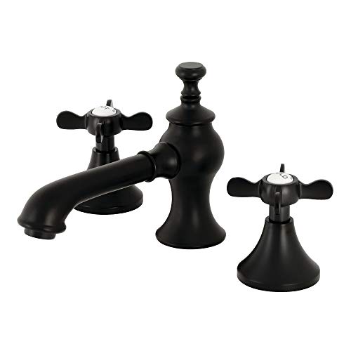 Robinetterie widespread 8 pouces avec bonde pop-up laiton Kingston Brass