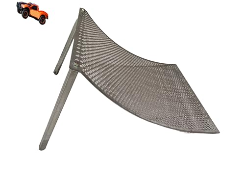 RC Ramp Wide RC Car Ramps for Jumping Adjustable 20″x24.8″x15.4″ Complete Metal Design with Holes