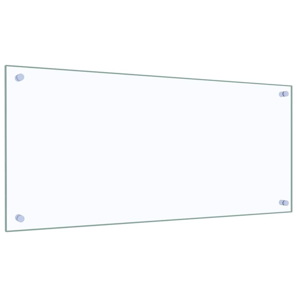 Generisch Küchenrückwand 2 pcs Transparent 90 x 40 cm Gehärtetes Glas,Heim Garten,Küche Esszimmer,Küchenhelfer -utensilien-3415428