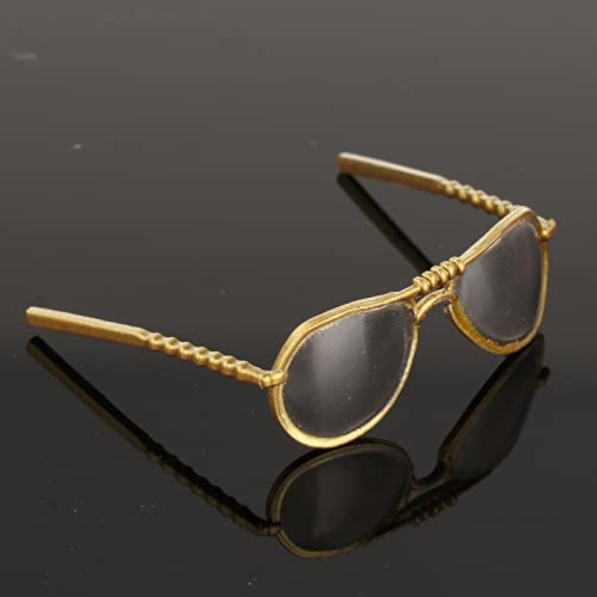 1/6 Scale Fashion Round Sunglasses for Action Figures