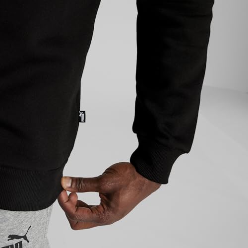 PUMA Ess Small Logo Crew Sweat Homme pull col rond noir