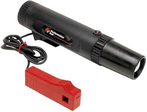 JEGS Self-Powered Timing Light | Uses Two D-Cell Batteries | Work Light Function | Super Bright Xenon Bulb | Self-Contained Design Eliminates Battery Leads