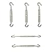 MH GLOBAL 5/16' x 4-1/2' Hook Hook Turnbuckle Swivel 5 PC 316 Stainless Steel Marine