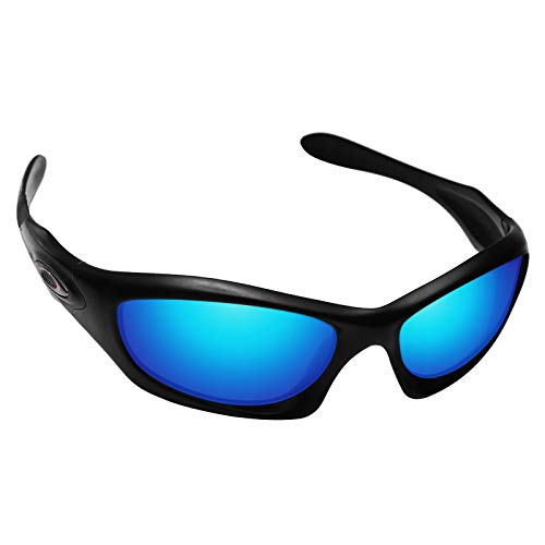 Image of Alphax Ice Blue Polarized Replacement Lenses for Oakley Monster Dog