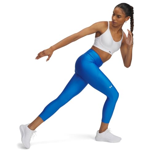 Image of Under Armour Women's HeatGear Armour High Waisted Ankle No-Slip Leggings